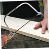 TEHAUX 2 Sets Mini Hand Saw for Woodworking Portable Small