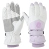 PATIKIL Winter Ski Snow Gloves, 1 Pair Waterproof Winter Warming