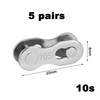 GZDAOXIA 5 Pairs Bicycle Chain Links, Chain Lock Bicycle, Bicycle