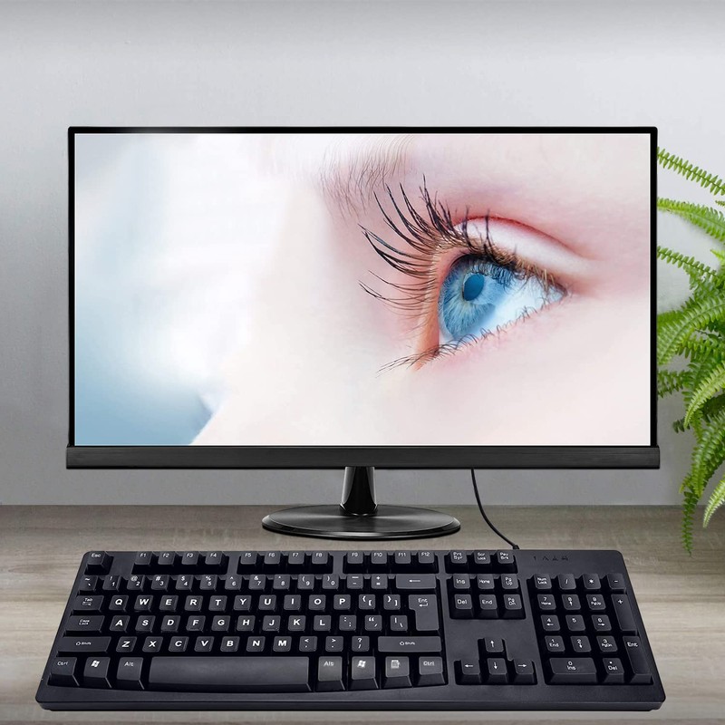 2Pcs Universal English Keyboard Stickers for PC Computer Mac Laptop