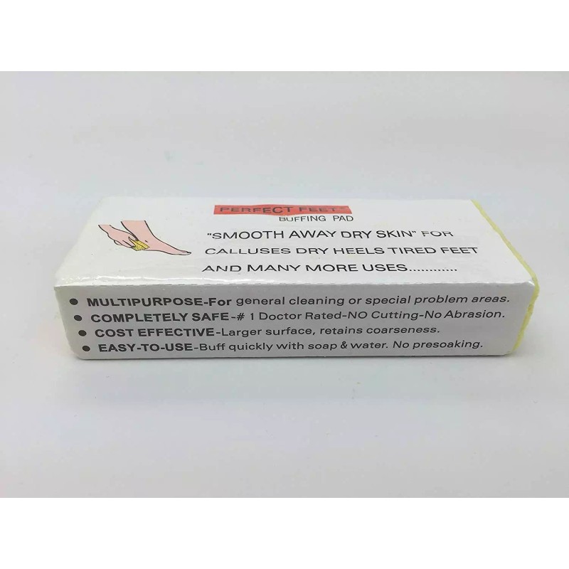 Beauticom 3pcs Small Feet Pumice Buffing Pad Scrub Bar Removing