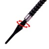 Karella Dart Tips Pro 2 BA Tip Thread Black Pack of