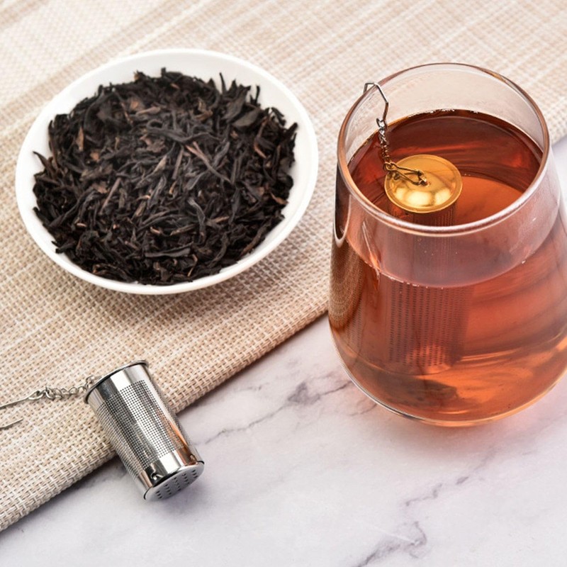 4-Piece Tea Strainer, Stainless Steel Filter, Loose Tea Infuser, Long