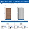 Magnetic Screen Door Fits 32x80 Inch Front Door Heavy Duty