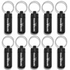 ChoiceBundle “Pill Buddy” Keychain Pill Container - Black - 10