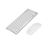 Slim 2.4GHz Wireless Keyboard and Mouse Kit for Desktop Laptop