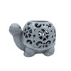 Solar Turtle Garden Statue with LED Light for Outdoor Décor