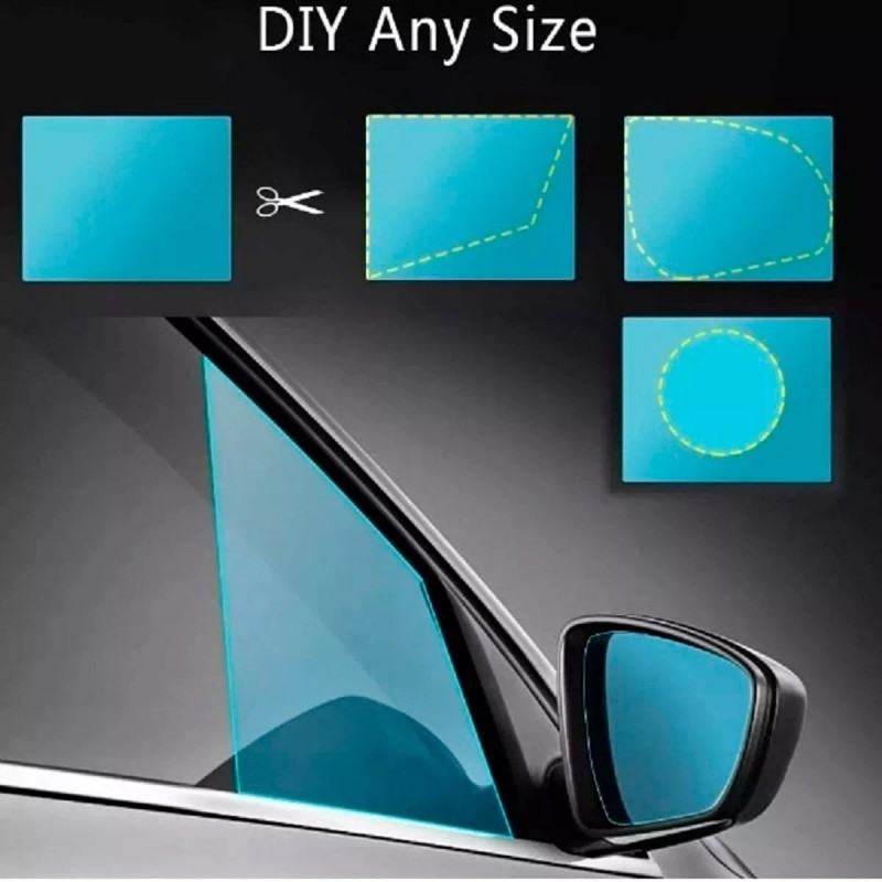 Universo en Linea Mica Antiempañante Película Espejo Retrovisor Y Ventana