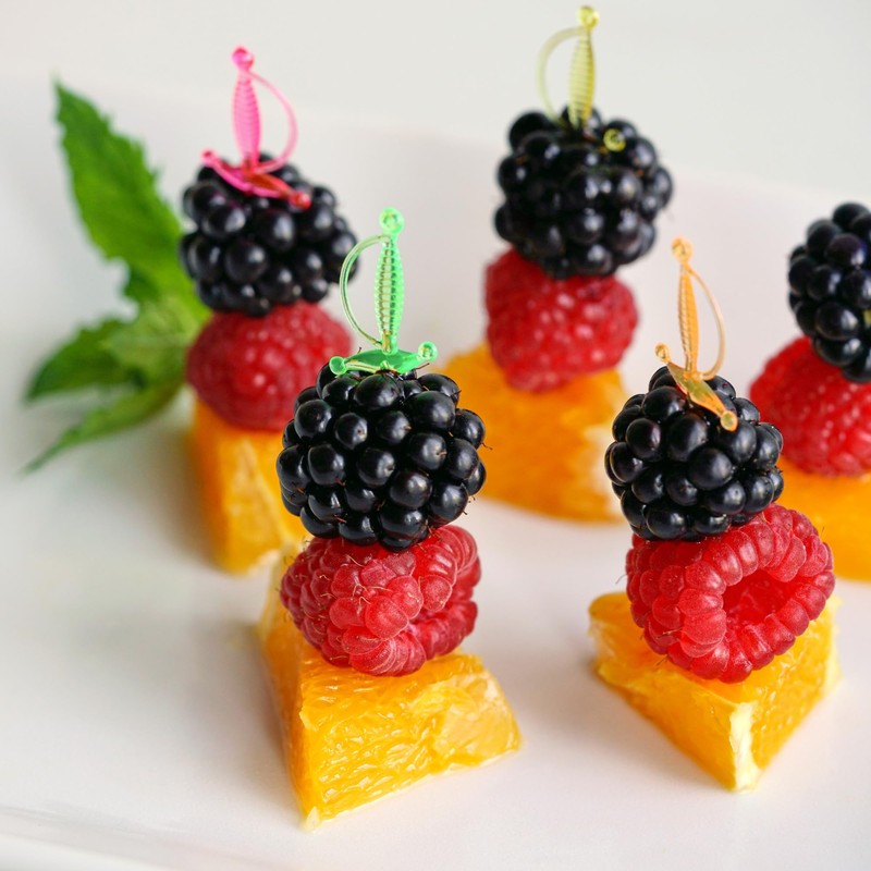 True Spear Appetizer Picks, Mini Sword Toothpicks Plastic, Cocktail Swords