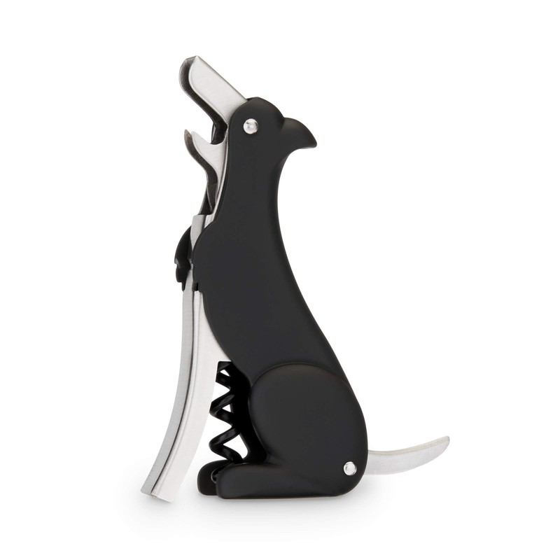 TrueZoo Buddy - Sacacorchos de doble bisagra, llave de vino,