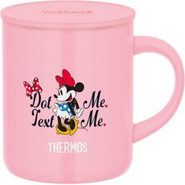 Thermos JDG-350DS LP Vacuum Insulated Mug, 11.8 fl oz (350 ml), Minnie, Light Pink