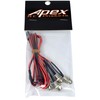Apex RC Products 4 LED Headlight/Taillight Kit w/ Bezels -