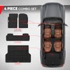 Motor Trend FlexTough - Juego Completo de Alfombrillas de Goma