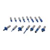 ABN Tungsten Carbide Router Bit 15-Piece Set, 1/2in Shank –
