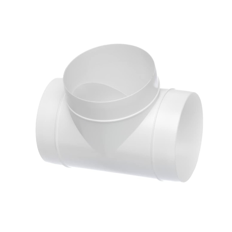 125mm / 5 Inch T-Joint - 3 Way Duct Connector
