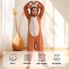 Wizland Kids Monkey Onesie Costume Set,Monkey Jumpsuit with Tail,One Piece