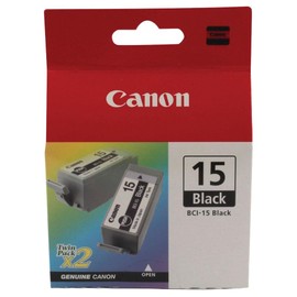 Canon 8190A002 - BCI-15BK INK CART TWIN IP90 IP90V