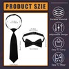 SATINIOR Set of 2 Children's Bow Tie Adjustable Bow Tie