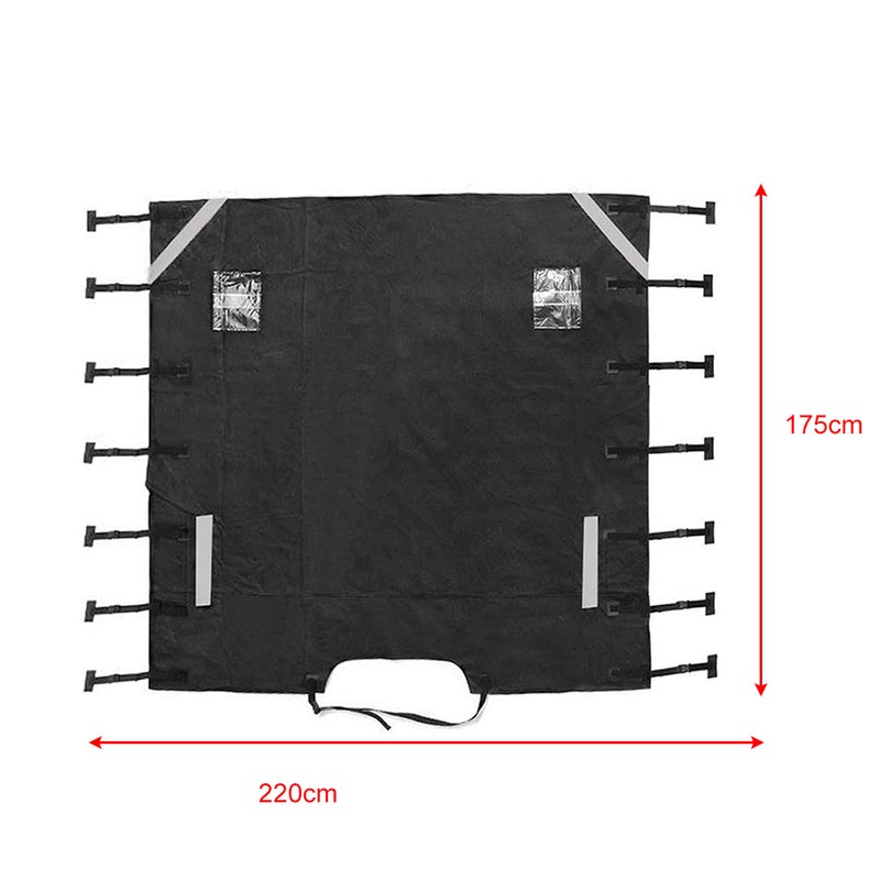 Front Cover Front Towing Cover Chip Protector Protector with Led