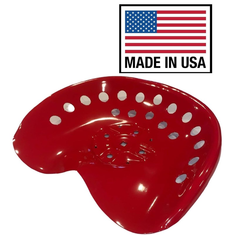 4th Gen Metal Tractor Seat (Red)