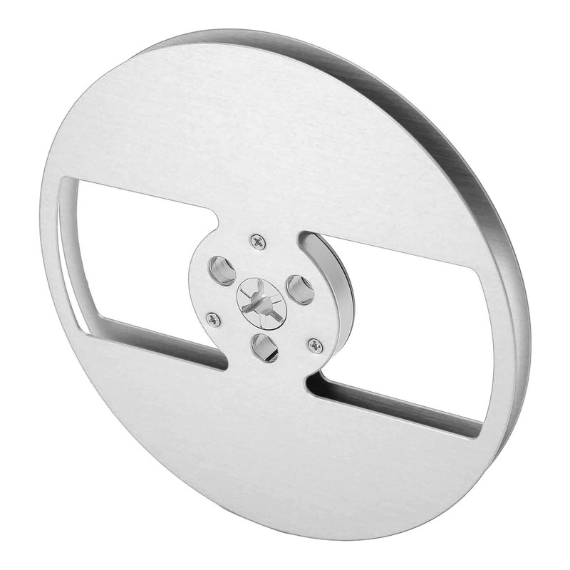 1/4 7 Inch Empty Reel Aluminum Alloy 2 Hole Opening