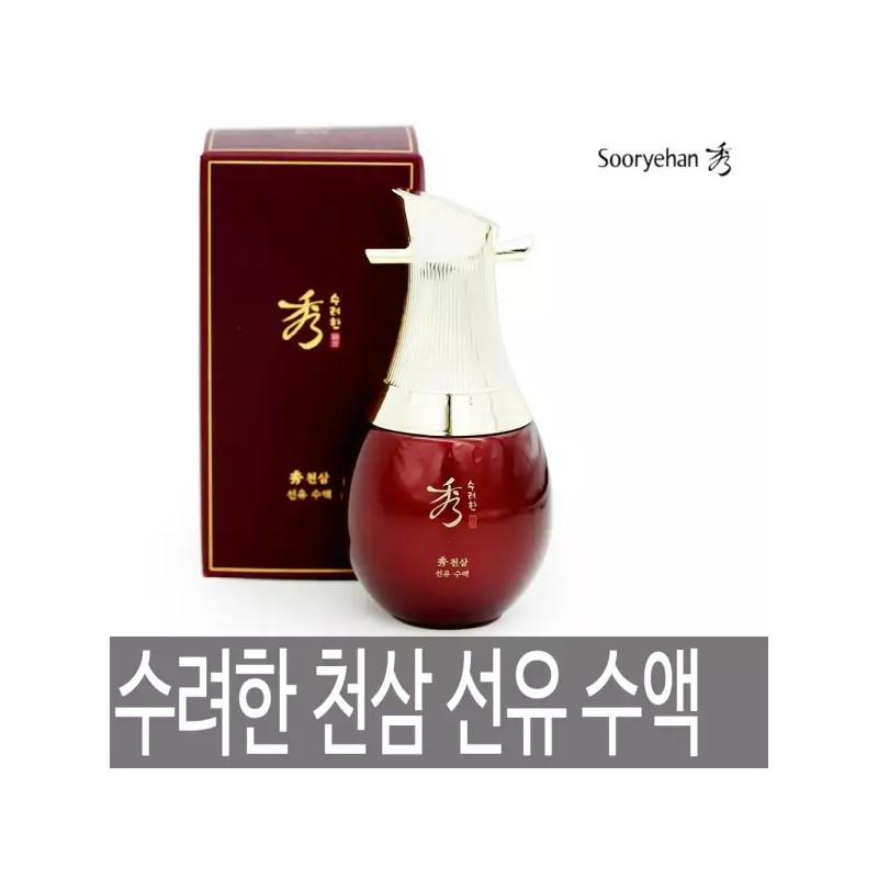 Sulyeonhan 수려한 천삼 선유 수액 130ml / 에센셜 젤 타입