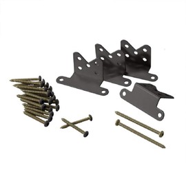 TimberTech RadianceRail Express Hardware Mounting Kits - Level Rail Kit, Black