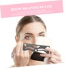 LALAFINA 2sets Brow Shaping Stencils Template Eyebrow Makeup Tools Ruler