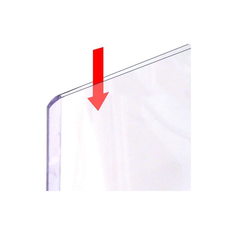 STORE SMART - Magnetic Frames - Rigid Plastic - 20-Pack