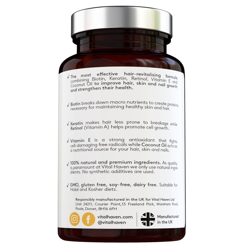 Complex Hair Formula - Biotin & Keratin with Vitamin A