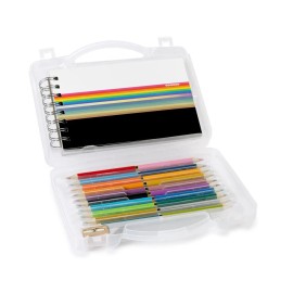Snifty Pen Sketch Studio Double Ended Colored Pencil Travel Set [RJCSPBWT01]