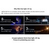 VOOGLAM Retro Round Blue Light Blocking Glasses for Women Men