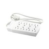 SANELEC, Extensión, Barra Multicontacto, 8 Entradas, Cable de 90 cm,