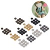 Mini Snap Buttons for Doll Clothes, 100Pcs Mini Snap Buttons