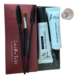 Tinte Para Cejas Y Pestañas Lifting Color Negro