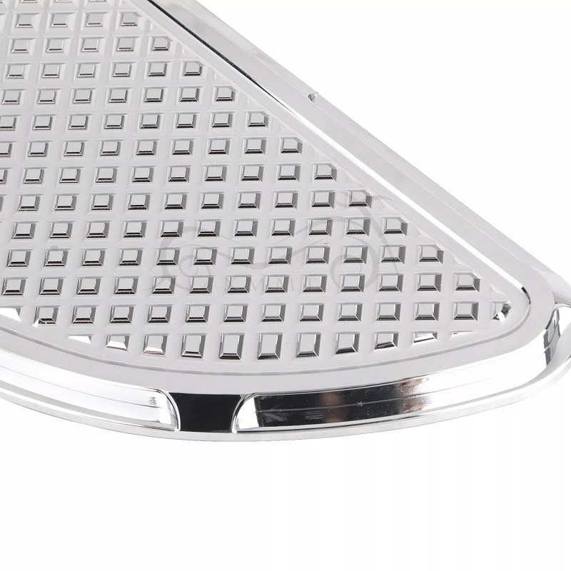 Unbranded Stretched Driver Floorboards Foot Pegs Set For Harley Road