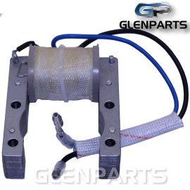 GlenParts DC 12V Heavy Duty Magneto Stator Coil 49cc 50cc 66cc 80cc 2 Stroke Engine Motors