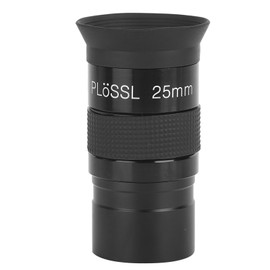 Plossl 25mm Eyepiece Multilayer Wideband Coating 1.25inches Metal Monocular Accessory for Astronomical Telescope
