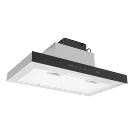 Under Cabinet Ducted Range Hood, Ducted Ductless Vent Durable Stainless Steel Kitchen Reusable Filter with LED Lights for Flats, Kitchens, Restaurants, Hotels