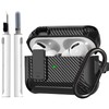 Wonjury Airpods Pro 2 Case Cover Lock with Cleaner kit,