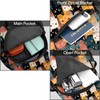 LYEMVHE Cat Sling Bag travel Crossbody Backpack Casual Daypack for