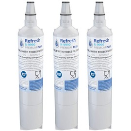 Refresh NSF-53 Premium Replacement Refrigerator Water Filter Compatible with LG 5231JA2006A, 5231JA2006B, LT600, LT600P also fits Kenmore 46-9990, 9990, 469990 Refrigerator Water Filter (3 Pack)