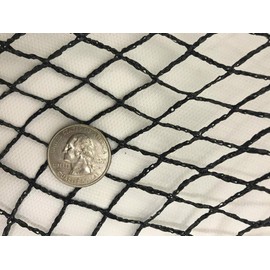 Green Vista 1/2 Inch Commercial Quality Pond & Garden Netting 20x50 Feet - Keeps Out Debris, Predators - Heavy Duty, UV Resistant, Small Mesh Size, 36 Steel Stakes