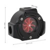 Generic Water Cooling Flow Meter Indicator, G1/4 Threaded 8 Impeller