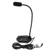TAIDU USB Desktop Microphone 3.5mm Plug Play Computer Microphone with