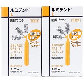 Kurza (Formerly Heleus) Luminent Intertooth Brushes, 5 x 2 (Large) for Dental Clinics