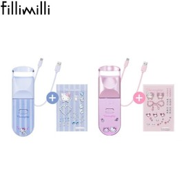 FILLIMILLI Easy Curling Heating Eyelash Curler Set 2items [FILLIMILLI x CHARMMYKITTY], Type:Shining [FILLIMILLI x CHARMMYKITTY]