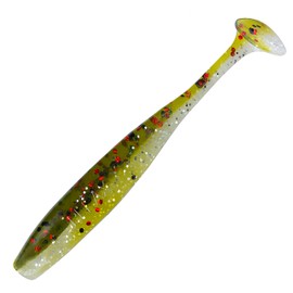 Relax L191 Bass L191 Rubber Fish Lure Set of 4 Green
