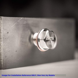 HPS Performance HPS Stainless Steel Magnetic Oil Drain Plug Bolt MDP-M20x150