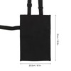 2pcs 1500ml Urine Bag Holder Large Capacity Mesh Fabric Drainage